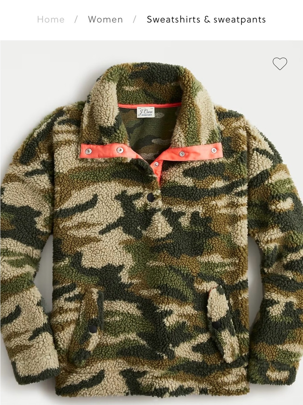J.Crew Sharp Fleece